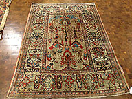 Antique heriz, silk Rug - # 9830