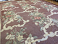 Antique hooked Carpet - # 57649