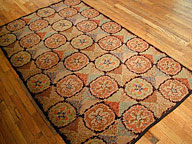 Antique hooked Rug - # 3886