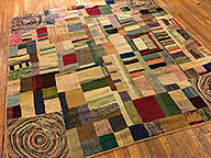 Antique hooked Rug - # 53103