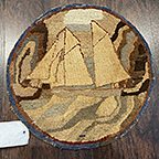 Antique hooked Rug - # 56099