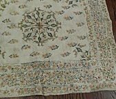 Antique indian embroidey Rug - # 7221