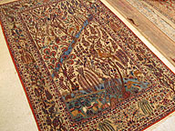 Antique isphahan Rug - # 3986