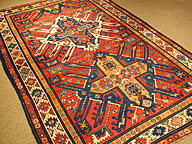 Antique karabagh Rug - # 2762