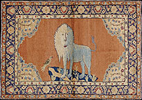 Antique karabagh Rug - # 9698