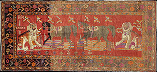 Antique karabagh Rug - # 9703