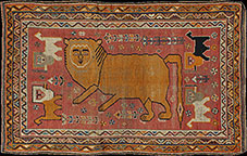 Antique karabagh Rug - # 9706