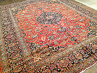 Antique kashan Carpet - # 50284