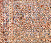Antique kashan Carpet - # 8118