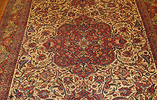Antique kashan Carpet - # 9453
