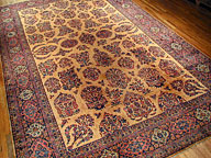 Antique kashan, manchester - # 3960