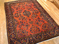 Antique kashan, manchester Rug - # 4766