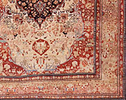 Antique kashan, mohtasham Carpet - # 8437