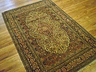 Antique kashan, mohtasham Rug - # 6187