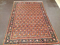 Antique kashan Rug - # 2370