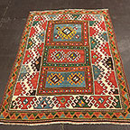 Antique kazak, bordjaloo Rug - # 4425