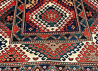 Antique kazak, bordjaloo Rug - # 55565