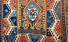 Antique kazak, bordjaloo Rug - # 55566