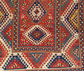 Antique kazak, bordjaloo Rug - # 7637