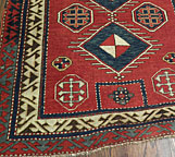 Antique kazak, bordjaloo Rug - # 8472