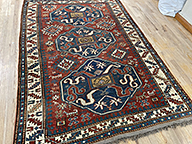 Antique kazak, cloudband Rug - # 56702