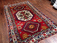 Antique kazak, lori pambak Rug - # 9995