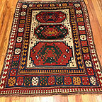 Antique kazak, moghan Rug - # 52548