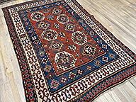 Antique kazak, moghan Rug - # 56701