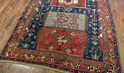 Antique kazak Rug - # 25008