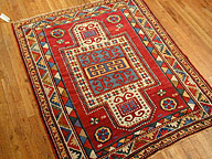 Antique kazak Rug - # 2995