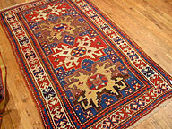 Antique kazak Rug - # 3377