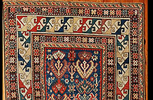 Antique kazak Rug - # 52291