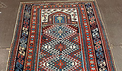 Antique kazak Rug - # 53361