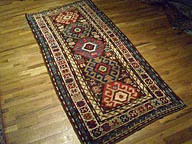 Antique kazak Rug - # 6328