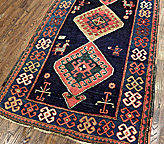Antique kazak Rug - # 7205