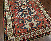 Antique kazak Rug - # 7890