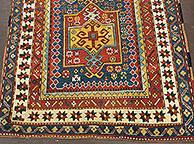 Antique kazak Rug - # 8474