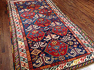 Antique kazak Rug - # 9363
