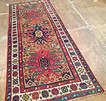 Antique kazak Runner - # 50433