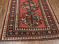 Antique kazak Runner - # 7897