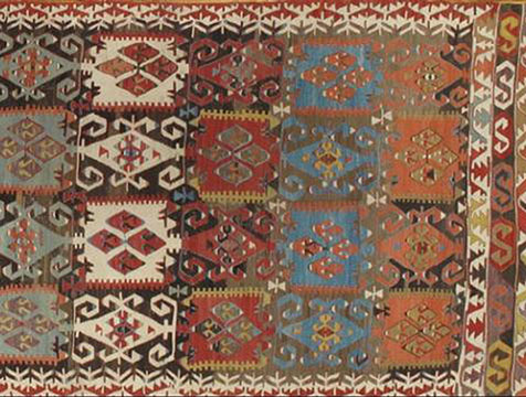 Antique kilim - # 9386