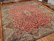 Antique kirman Carpet - # 3921