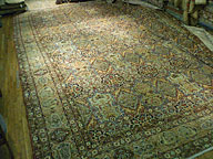 Antique kirman, lavar Carpet - # 5662