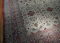 Antique kirman, lavar Carpet - # 7615