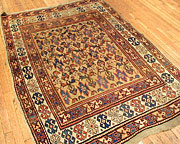 Antique kuba Rug - # 3714