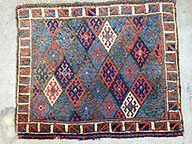 Antique kurdish Rug - # 50404