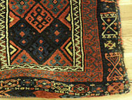Antique kurdish Rug - # 6963