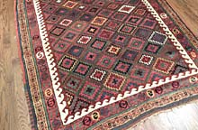 Antique kurdish Rug - # 7414