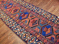 Antique kurdish Runner - # 3326