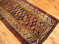 Antique kurdish Runner - # 5095
